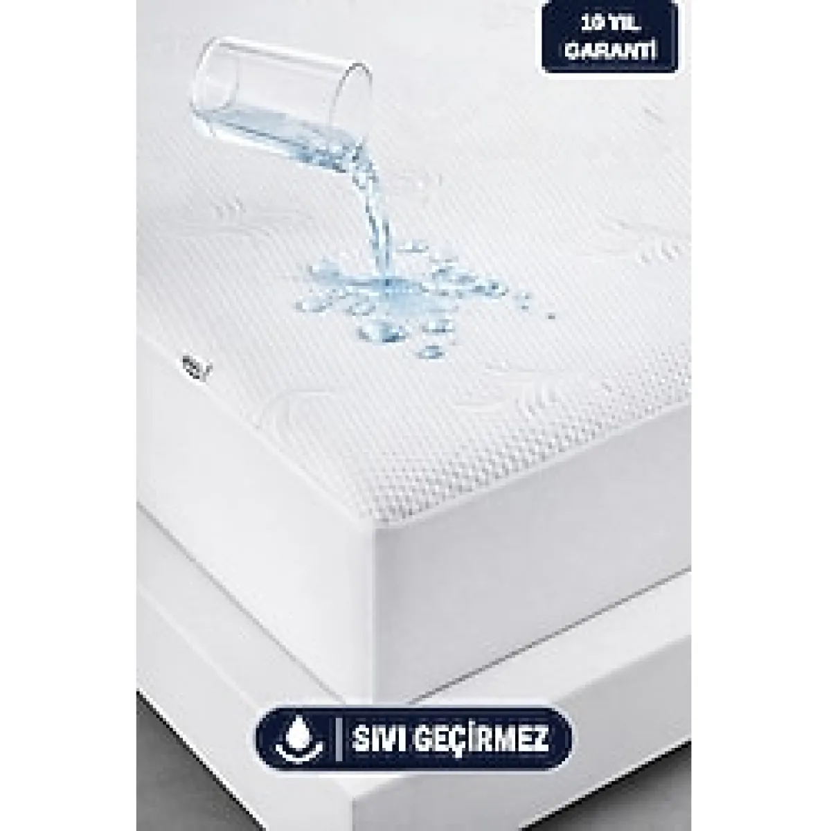 Formeya Soft Bambu Desenli Premium Su Sıvı Geçirmez Alez Tek-Çift Kişilik-Battal Boy Yatak Koruyucu Alez