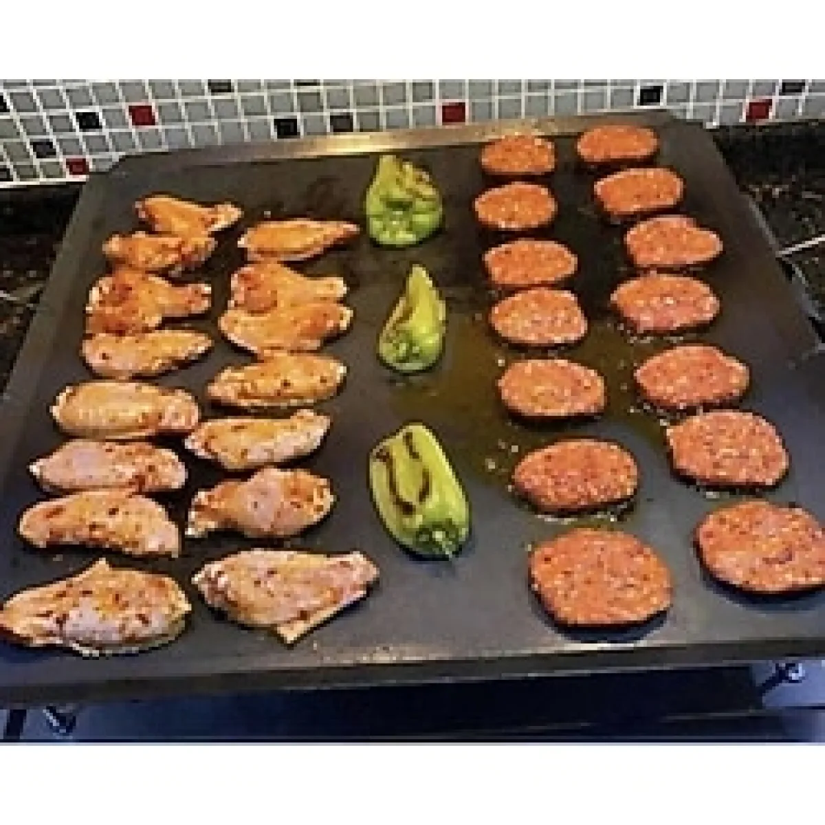 Gktrk Ocak Üstü Kare Sac