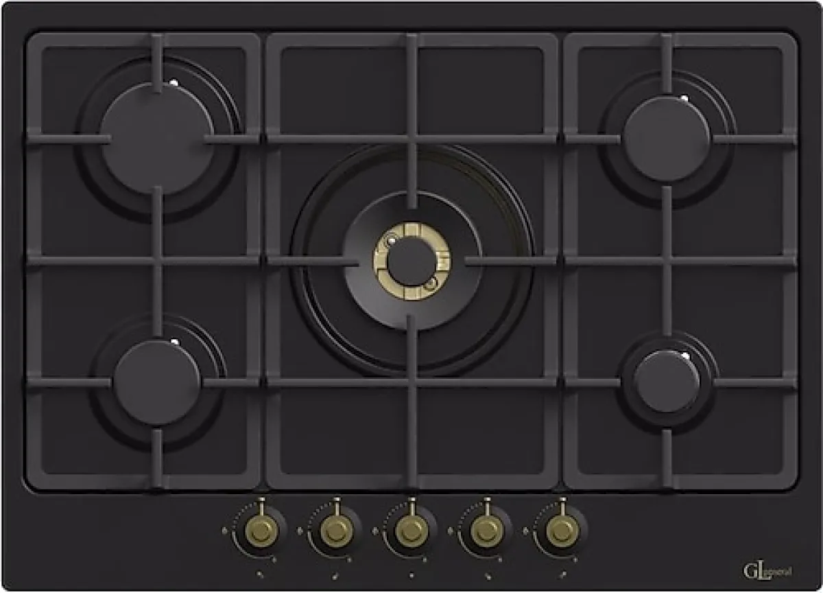 GL General GLO 052ELS Siyah Rustik Ankastre Ocak