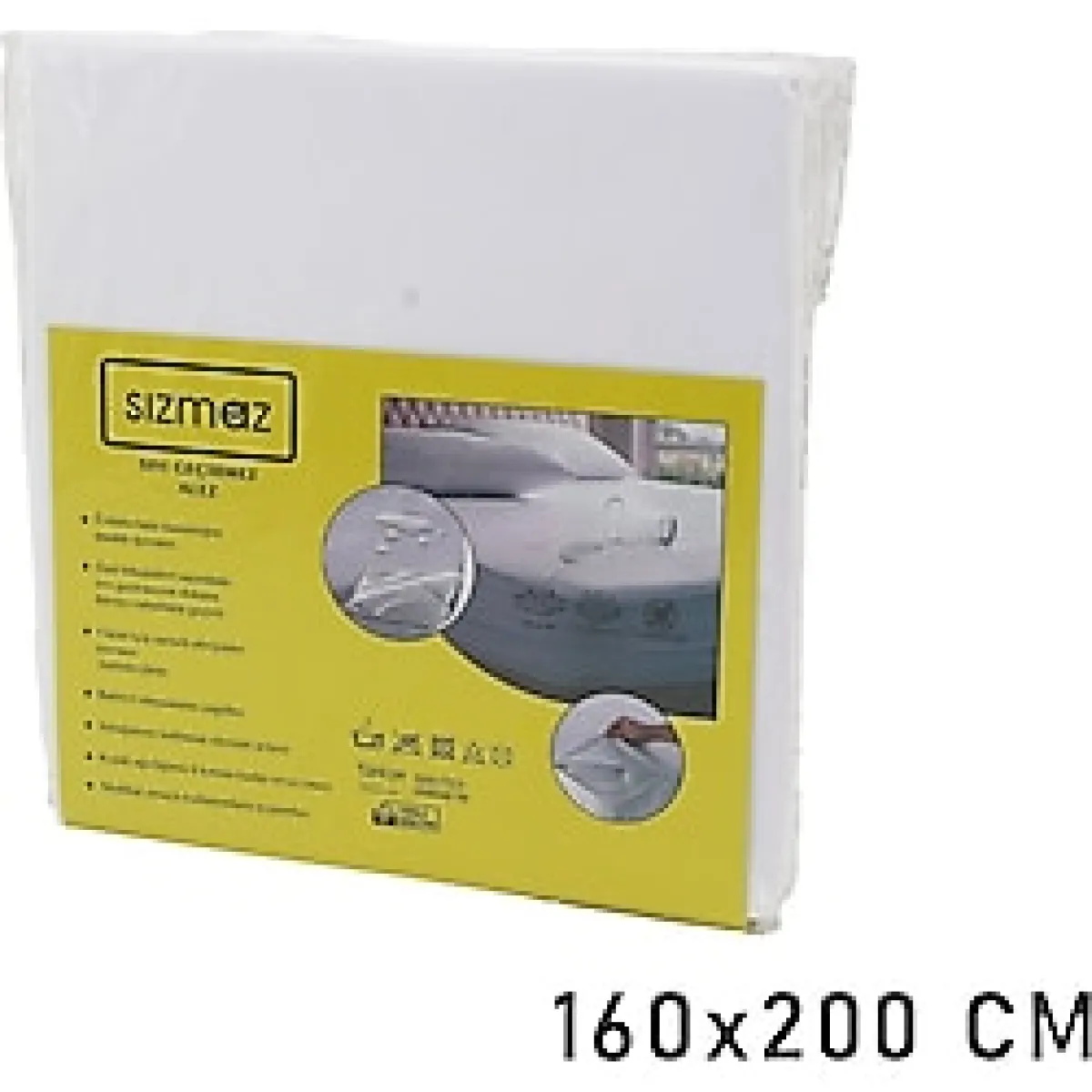 Go İthalat Çift Kişilik Yatak Koruyucu Sivi Geçirmez Alez 160X200Cm Hava Alir Antibakteriyel Antialerjik