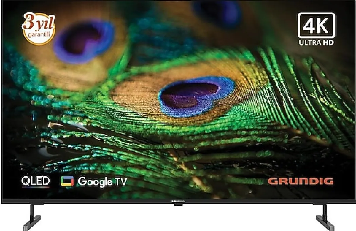 Grundig 55 GQ 750 A 4K Ultra HD 55" 140 Ekran Uydu Alıcılı Google Smart QLED TV