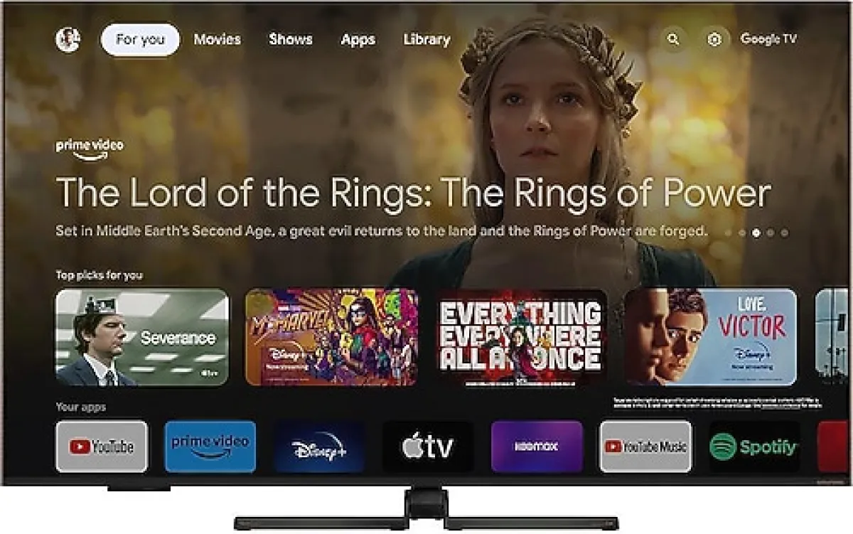 Grundig 65 GQ 950 A 4K Ultra HD 65" 165 Ekran Uydu Alıcılı Google Smart QLED TV