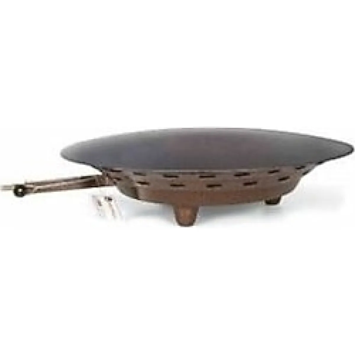 Güryan Tüplü Katlanır Ayaklı Saç Ocak Katmer Pisirme 50 cm - Siyah - 1 Adet