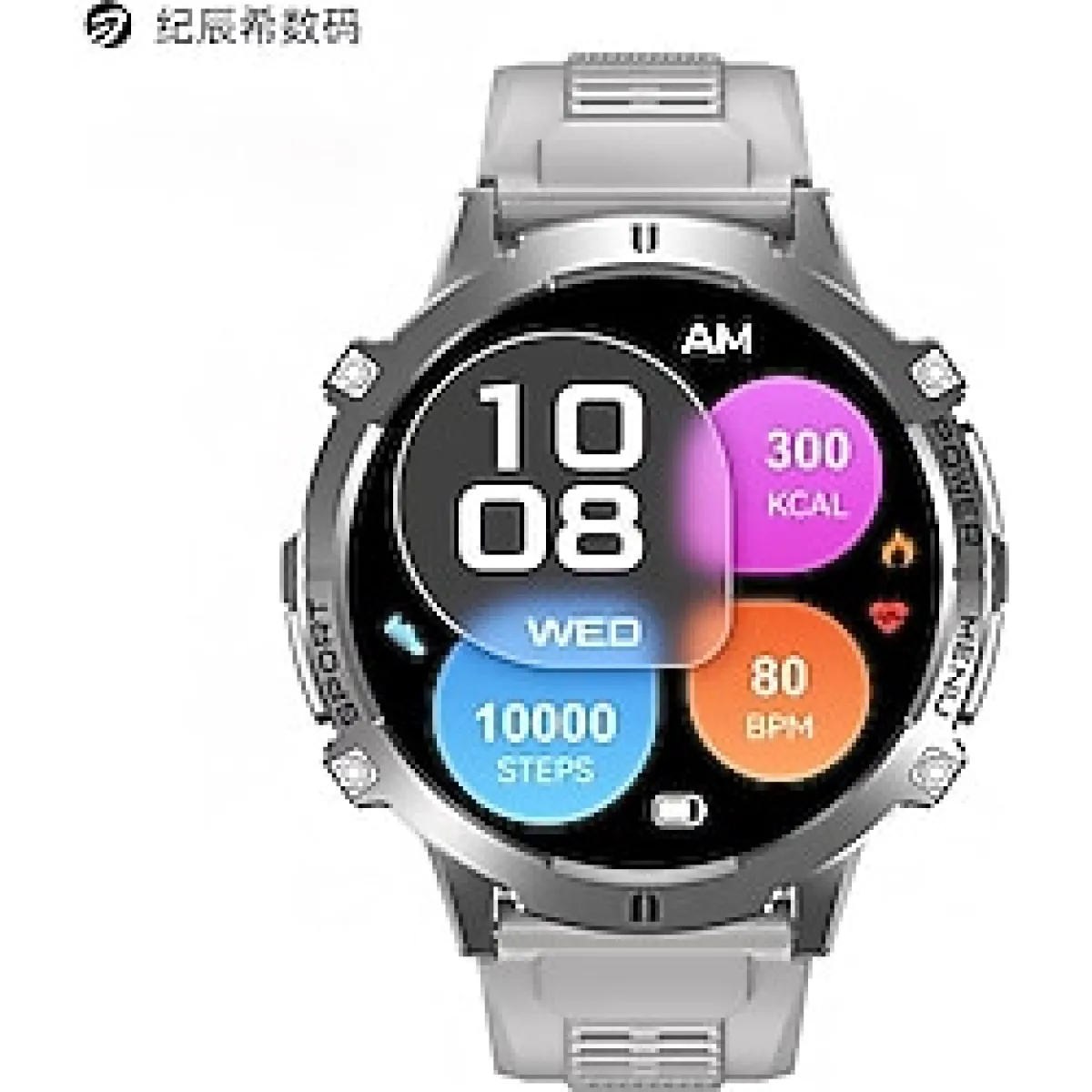 Harvox X2 Pro Akıllı Saat 100 Gün Şarj Darbe Emici Su Geçirmez - Siyah