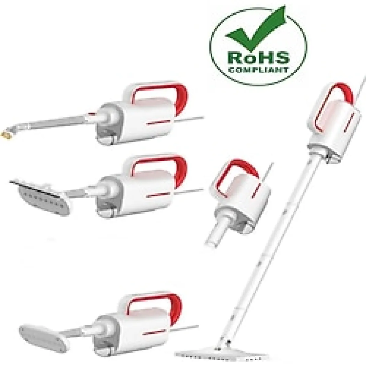 Havana 1500 Watt 6 In 1 Buharlı Mop Antibakteriyel Buhar Basınçlı Temizleyici Ve Dezenfektan Mop Etkili