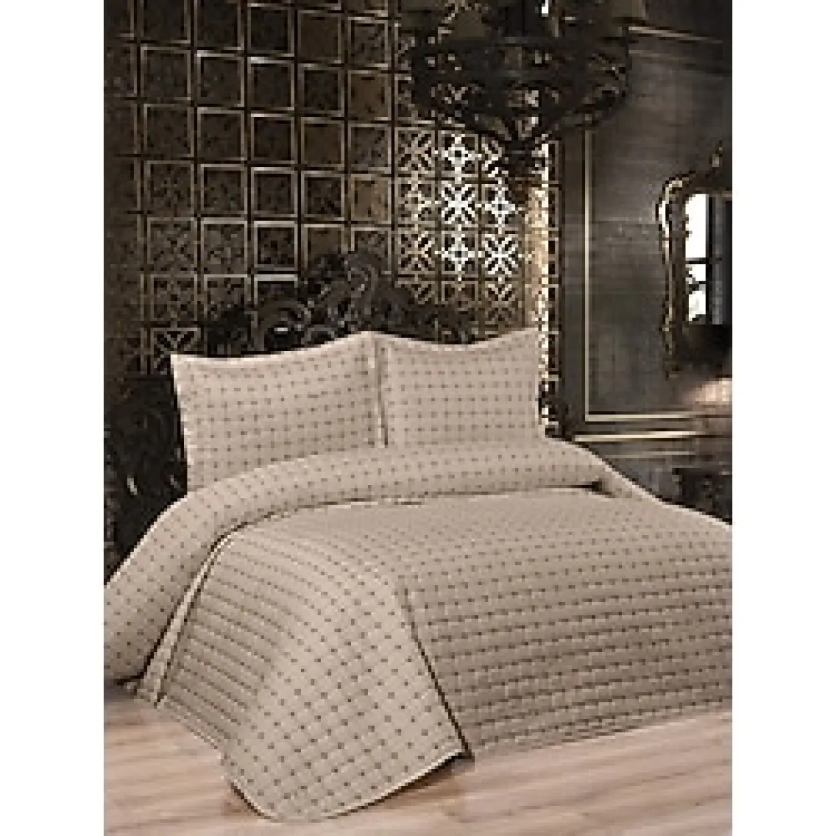 Hayal Yatak Örtüsü - Cappuccino - 240 x 250 cm