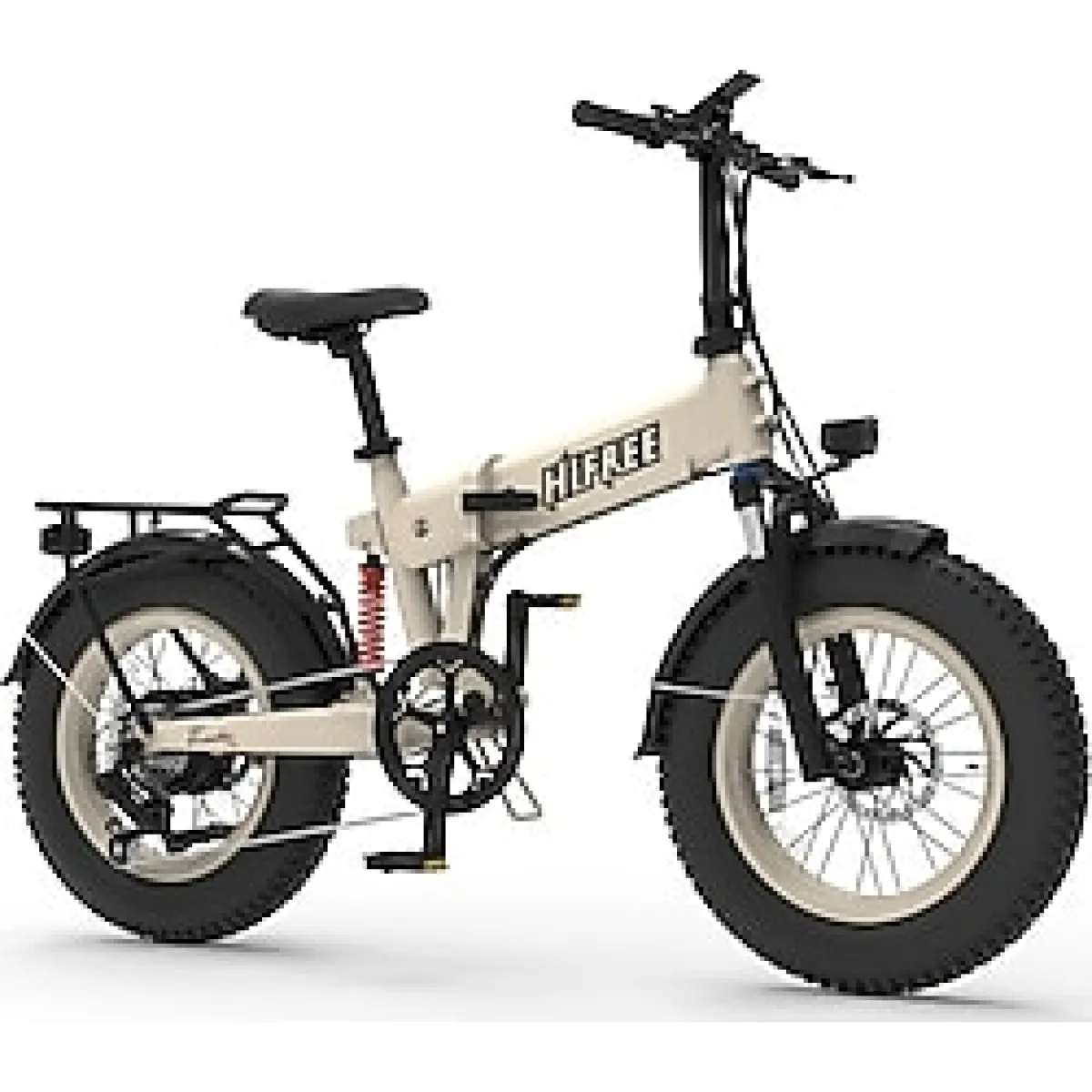 Hifree - 5th Whell Elektrikli Bisiklet Power Trail BEYAZ
