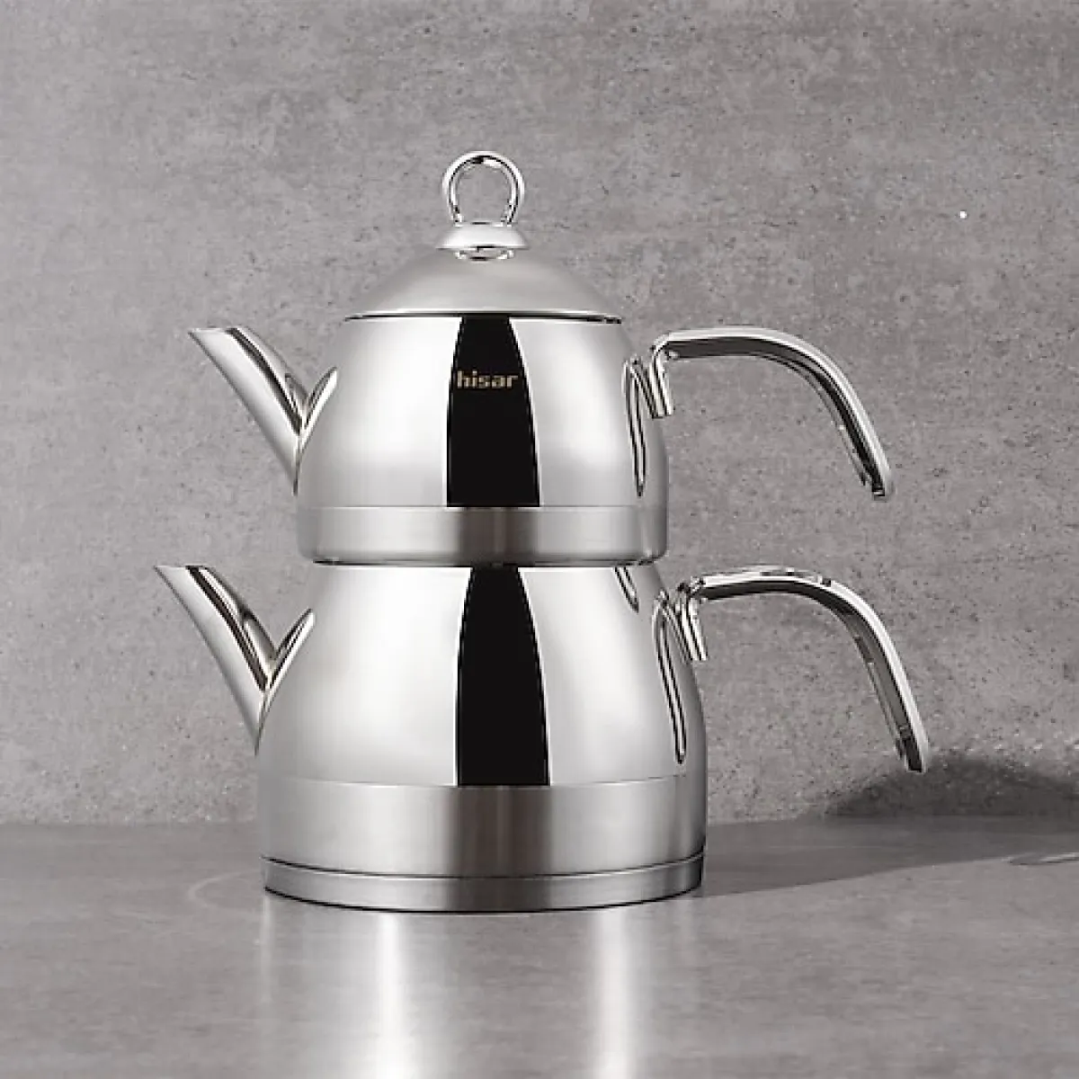 Hisar Orion Çelik Çaydanlık