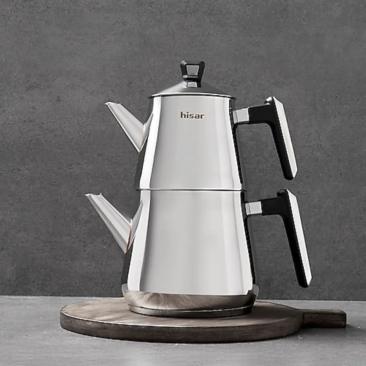 Hisar Siena Maxi Boy Çelik Çaydanlık