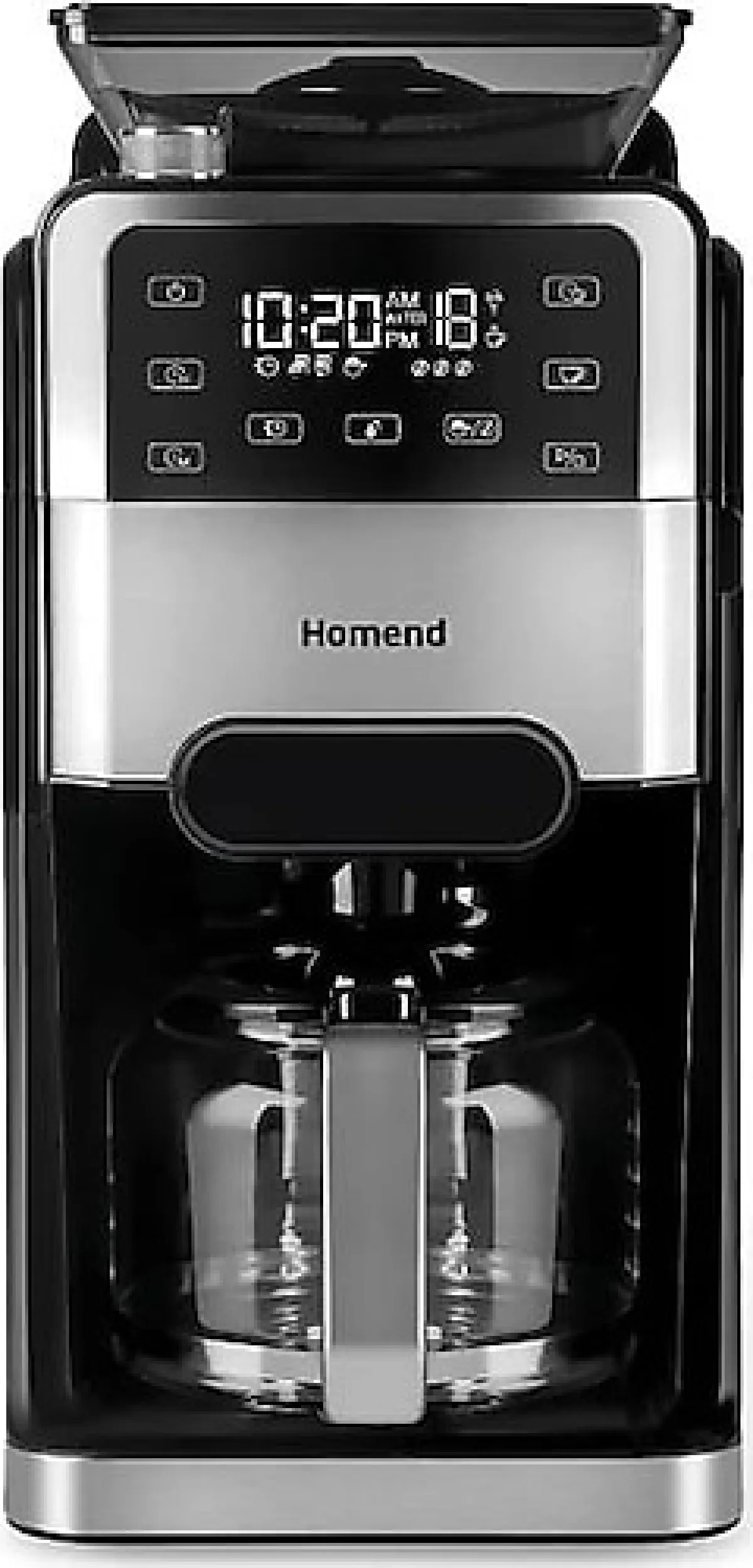 Homend Coffeebreak 5009H Öğütücülü Filtre Kahve Makinesi