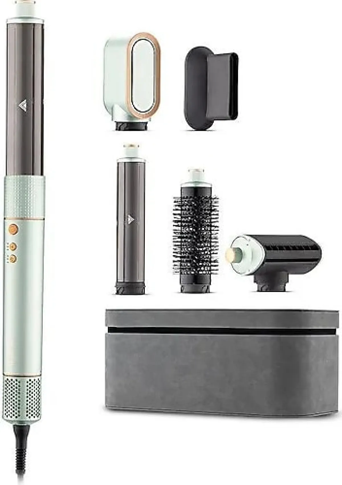 Homend Hairmony 4606H Plus Su Yeşili Saç Şekillendirme Seti