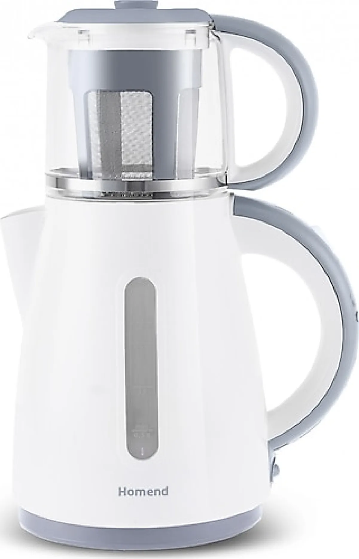 Homend Royaltea 1755H 1700 W Cam Demlikli Plastik Çay Makinesi