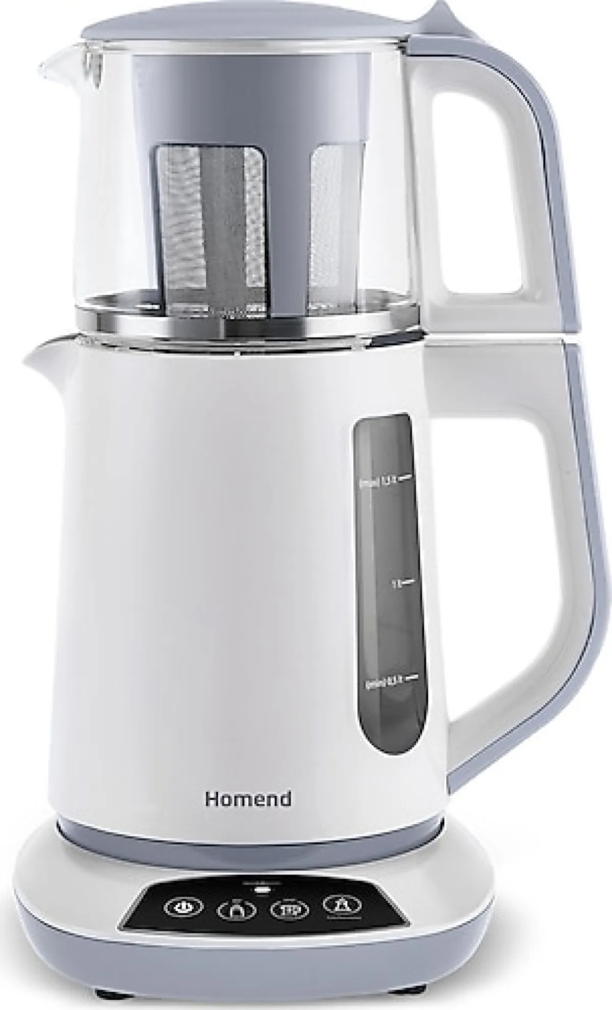 Homend Royaltea 1757H 1700 W Cam Demlikli Çay Makinesi