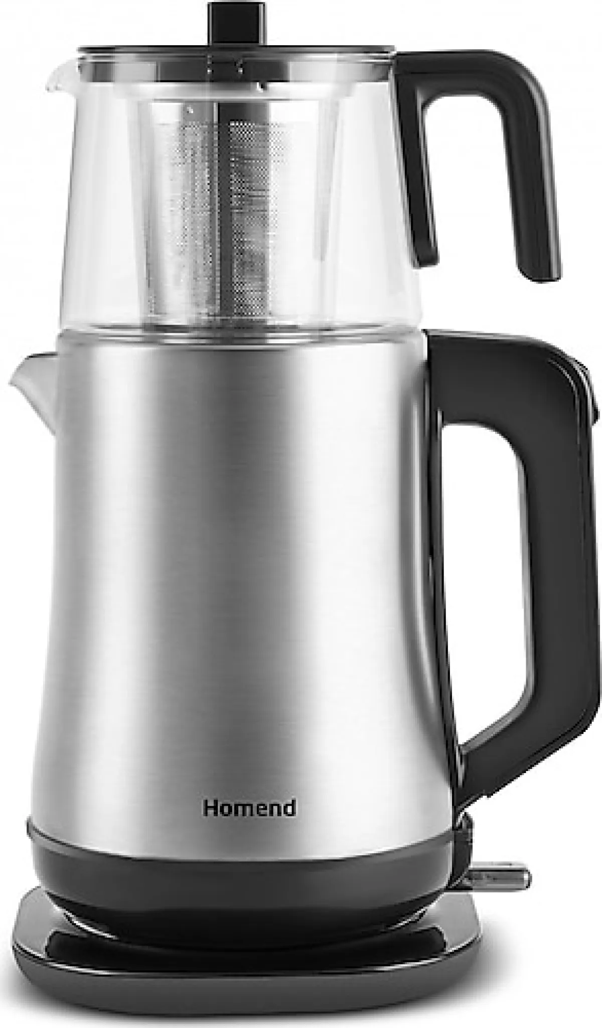 Homend Royaltea Elegant 1777H Cam Demlikli Çay Makinesi