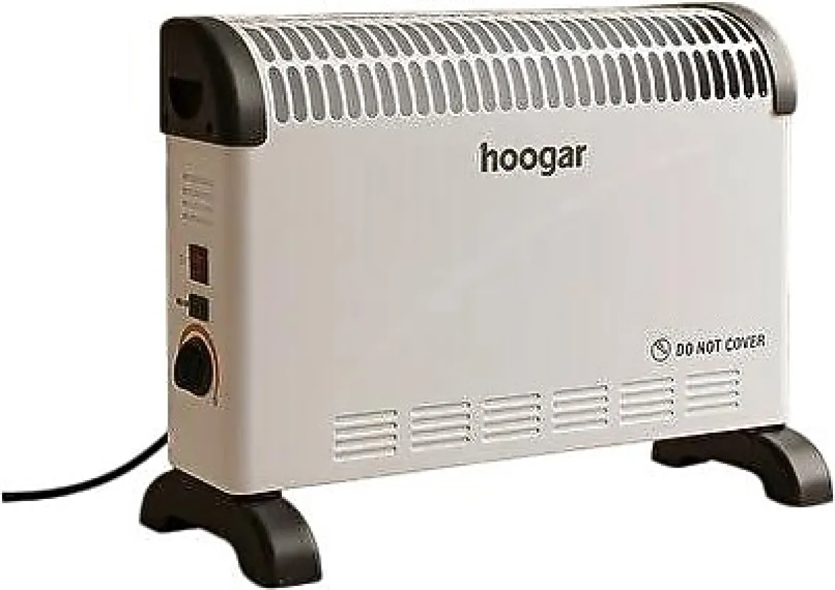 Hoogar German CH-2000 Homojen 2000 W Beyaz Konvektör Isıtıcı