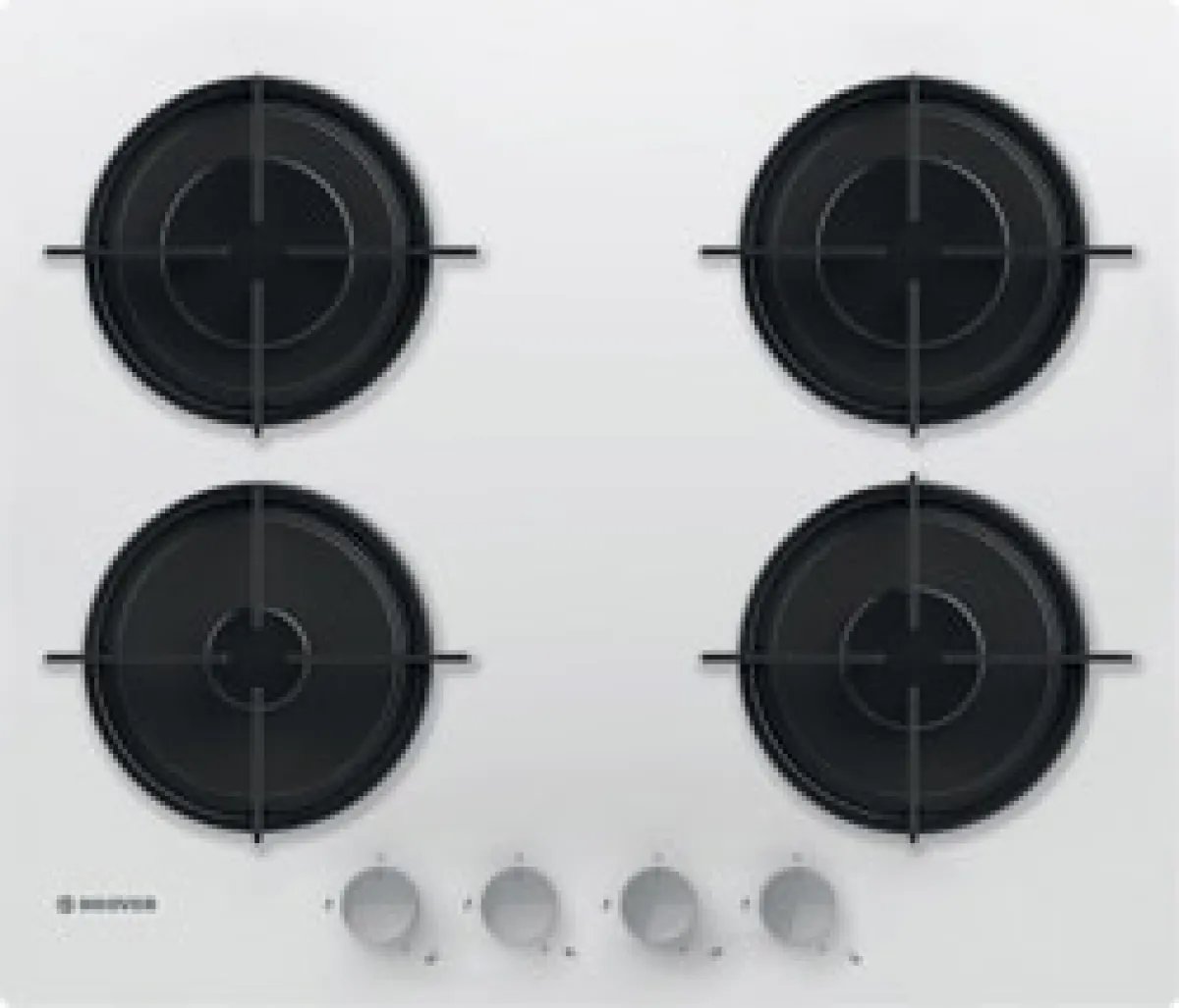 Hoover HVW6MW Beyaz Cam Ankastre Ocak