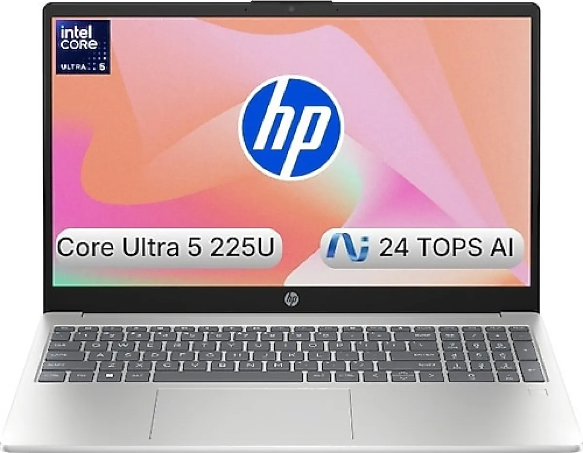 HP AI 15-FD2026NT D51E0EA Ultra 5 225U 16 GB 512 GB SSD Intel Graphics 15.6" Full HD Notebook