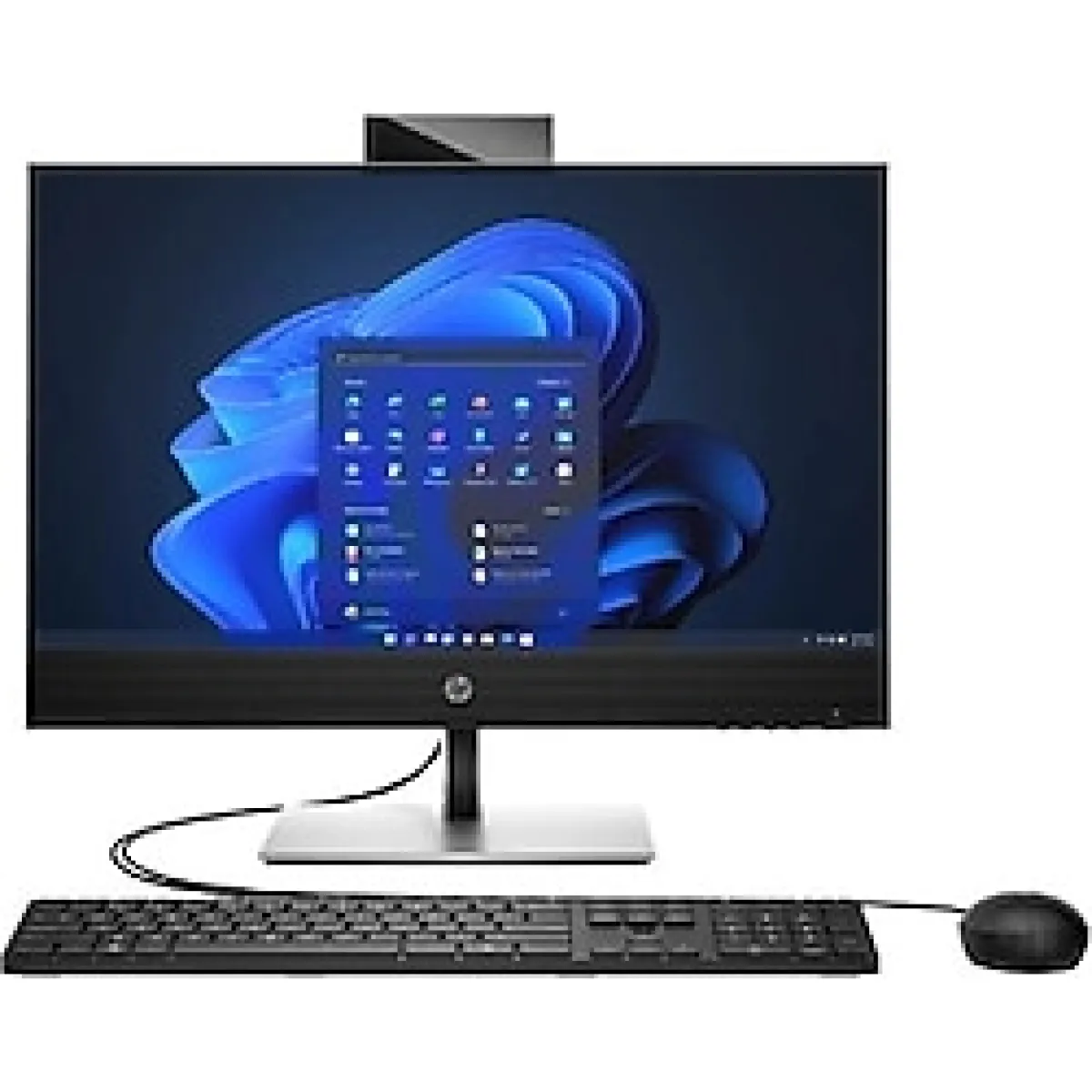 Hp Aio Pro 240 G10 B70vqat I5-1334u 16gb 512ssd 23.8 Dos Siyah