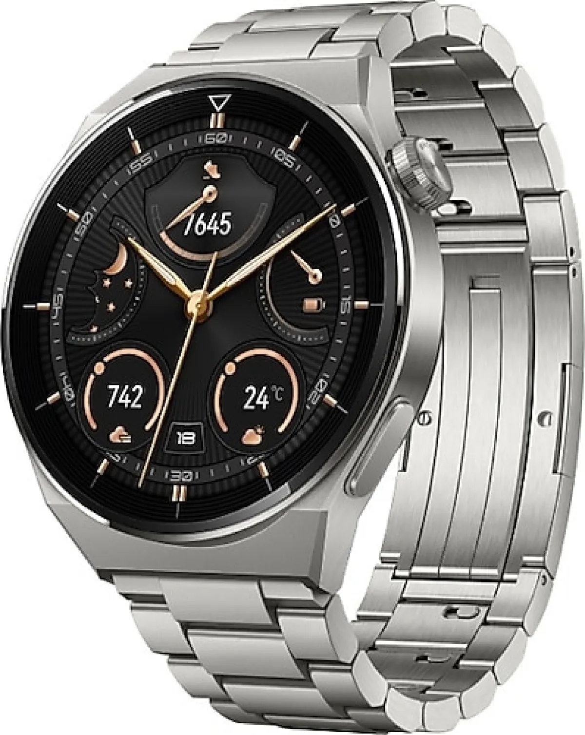 Huawei Watch GT 3 Pro 46mm Titanyum Kasa Akıllı Saat