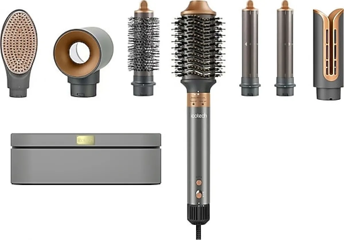 Icotech HS60 7in1 Saç Şekillendirme Seti