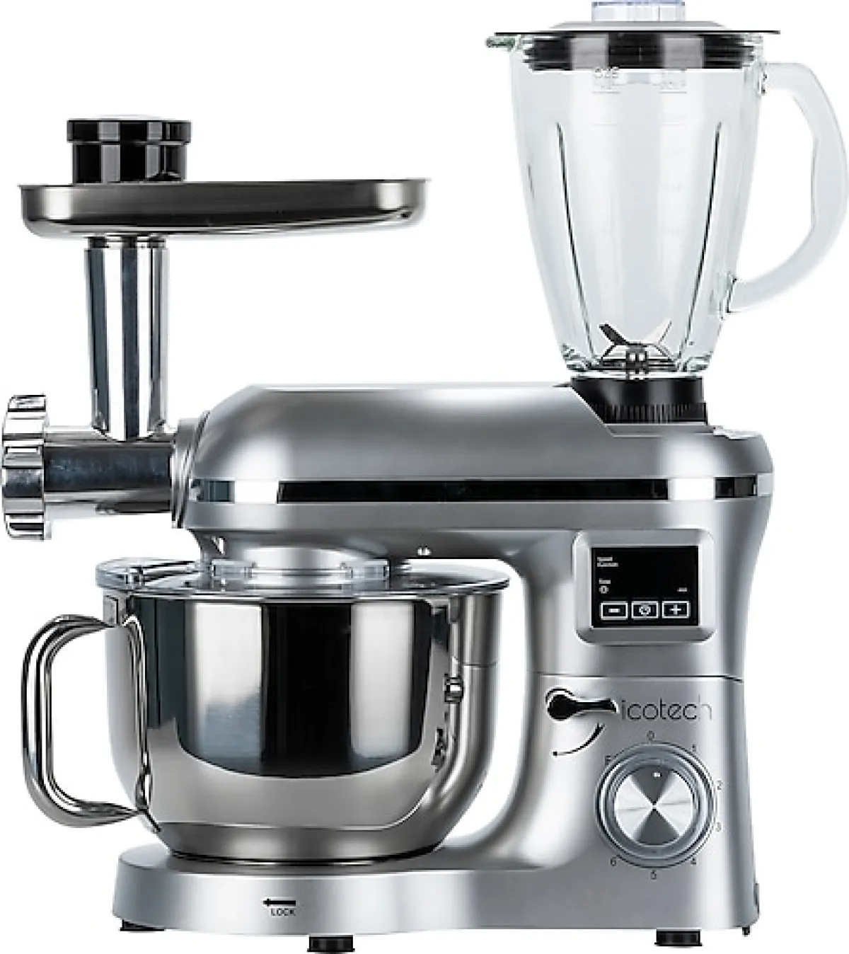 Icotech SM50 2000 W 6.2 lt Gümüş Mutfak Şefi