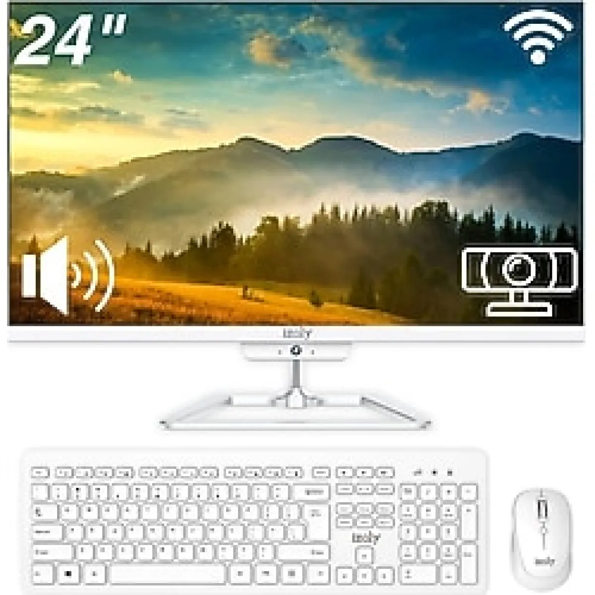 İzoly B502 I5-3470 3.60 Ghz 16GB 256GB SSD 24" Wifi 6 / BT All In One Bilgisayar