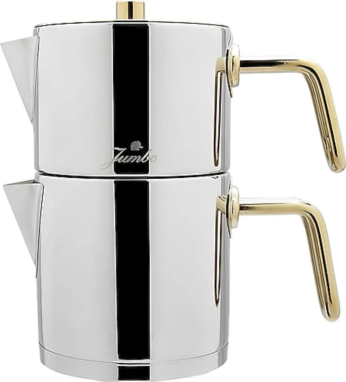 Jumbo Metalix Titanyum Midi Boy Çaydanlık