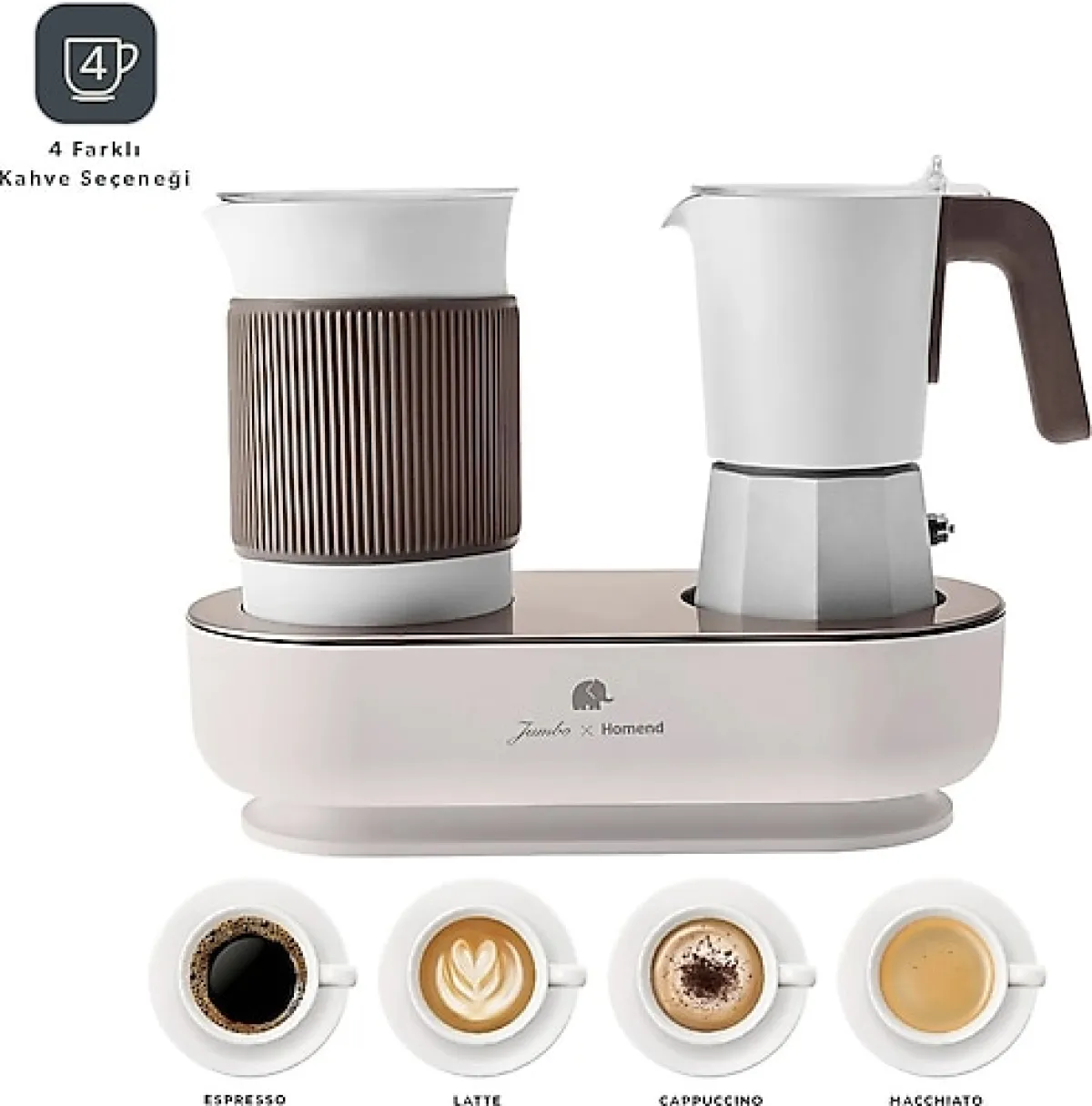 Jumbo x Homend 5013H Mocha Joy Espresso Pot