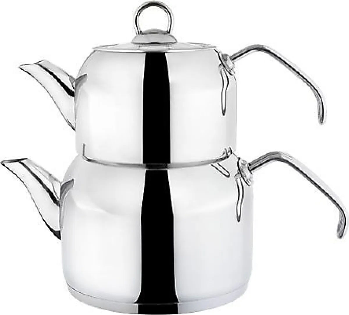 Kahramanlar Delux Çelik Saplı Mega Boy Çaydanlık