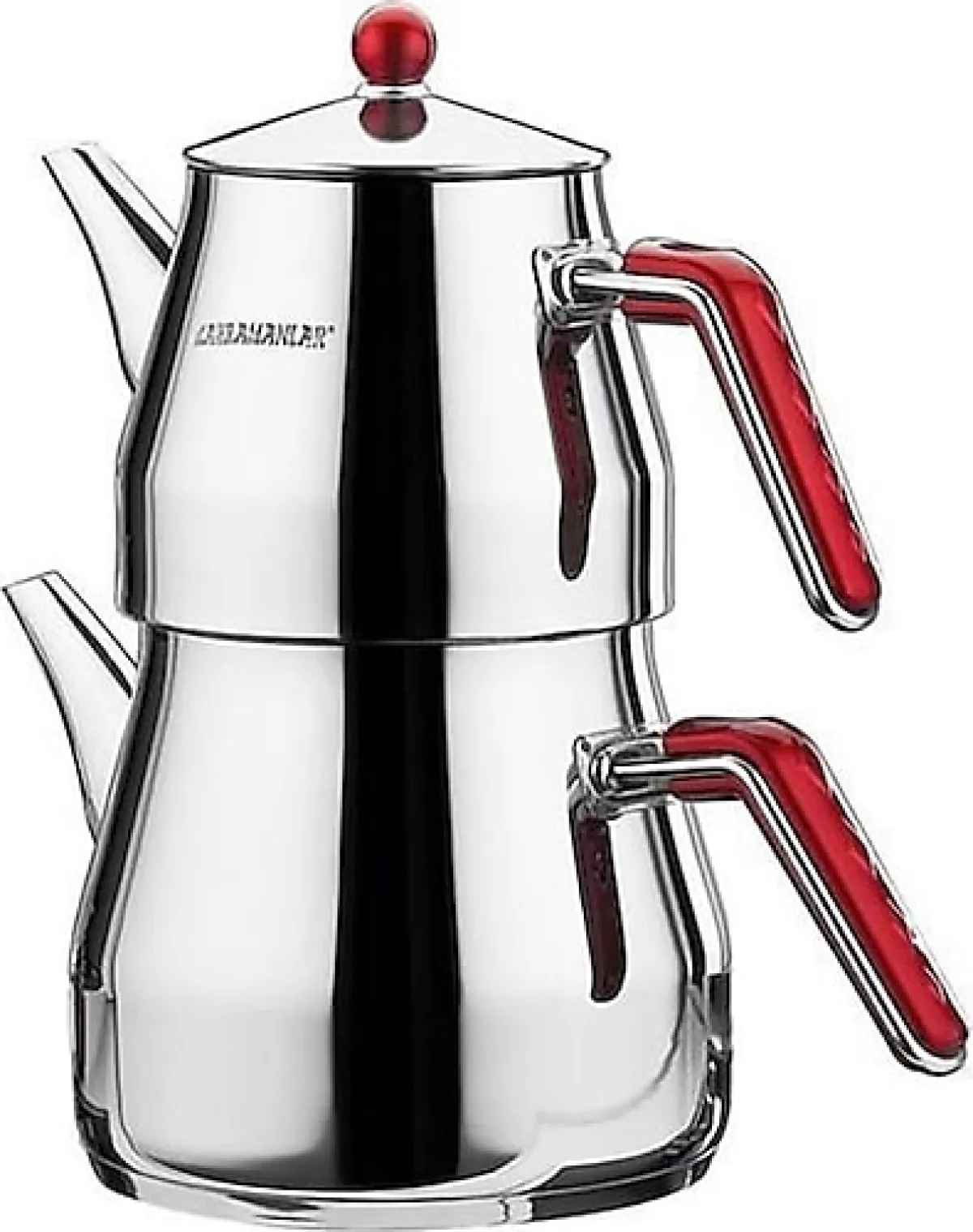 Kahramanlar Prizma Maxi Boy Çelik Çaydanlık