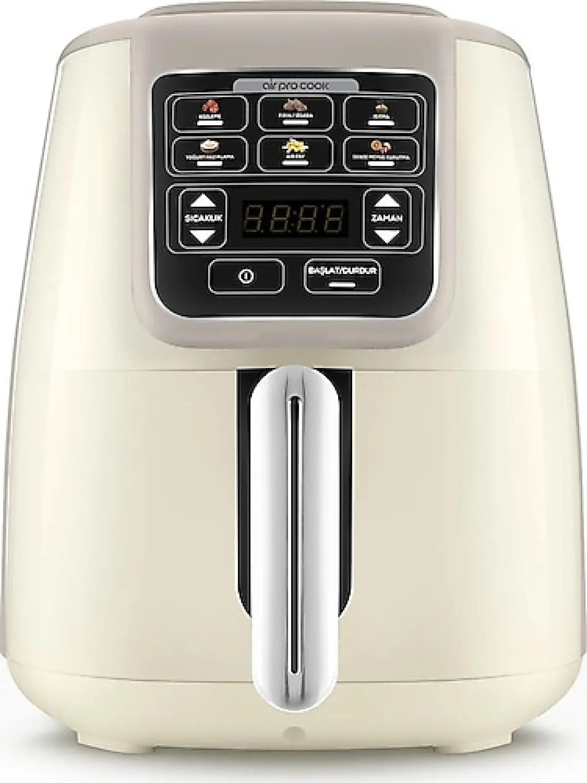 Karaca Air Pro Cook Köz Steel XL Çelik Hazneli 4 lt Yağsız Fritöz