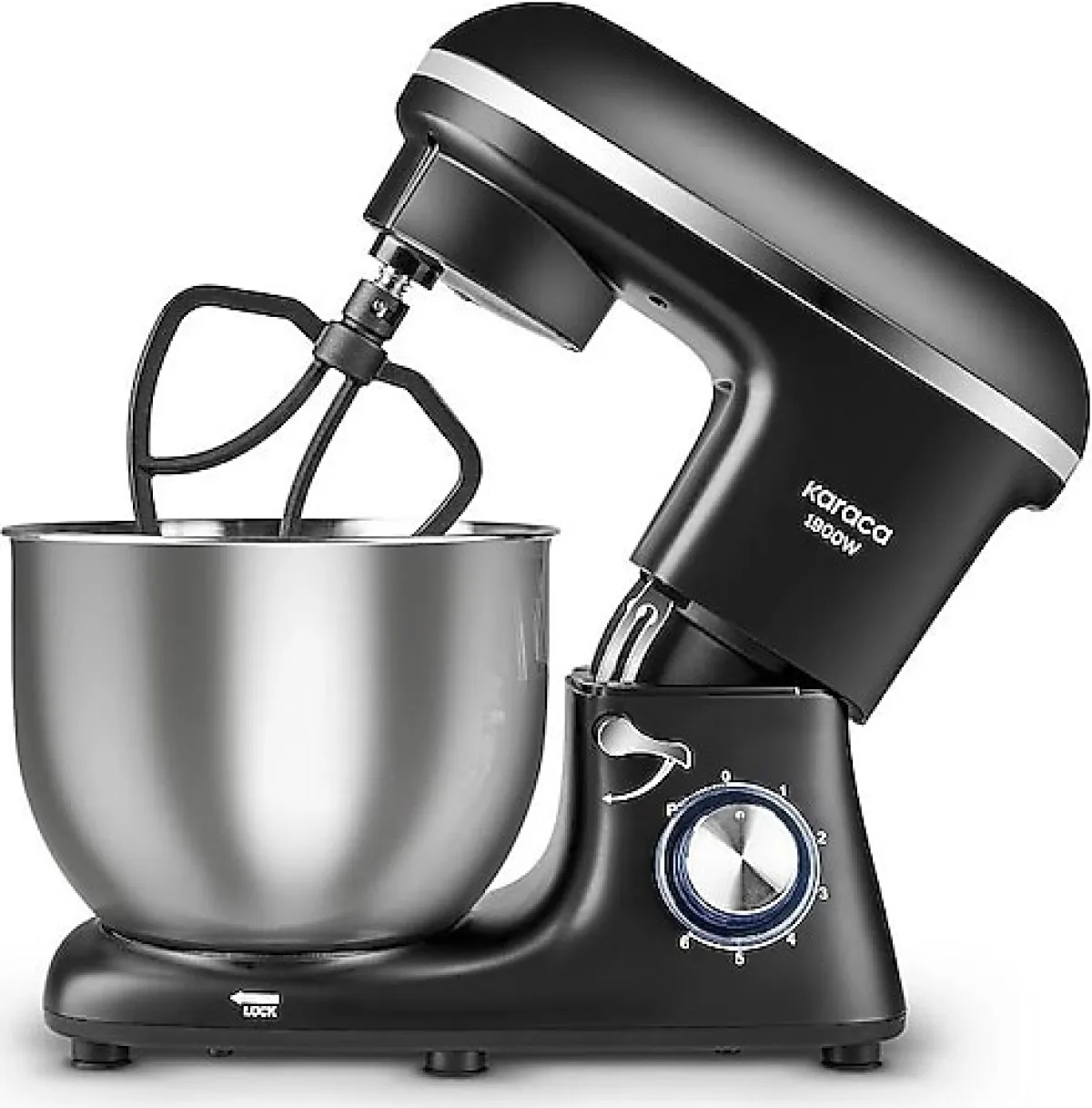 Karaca Chefcrafter 1900 W Black 7 lt Stand Mikser
