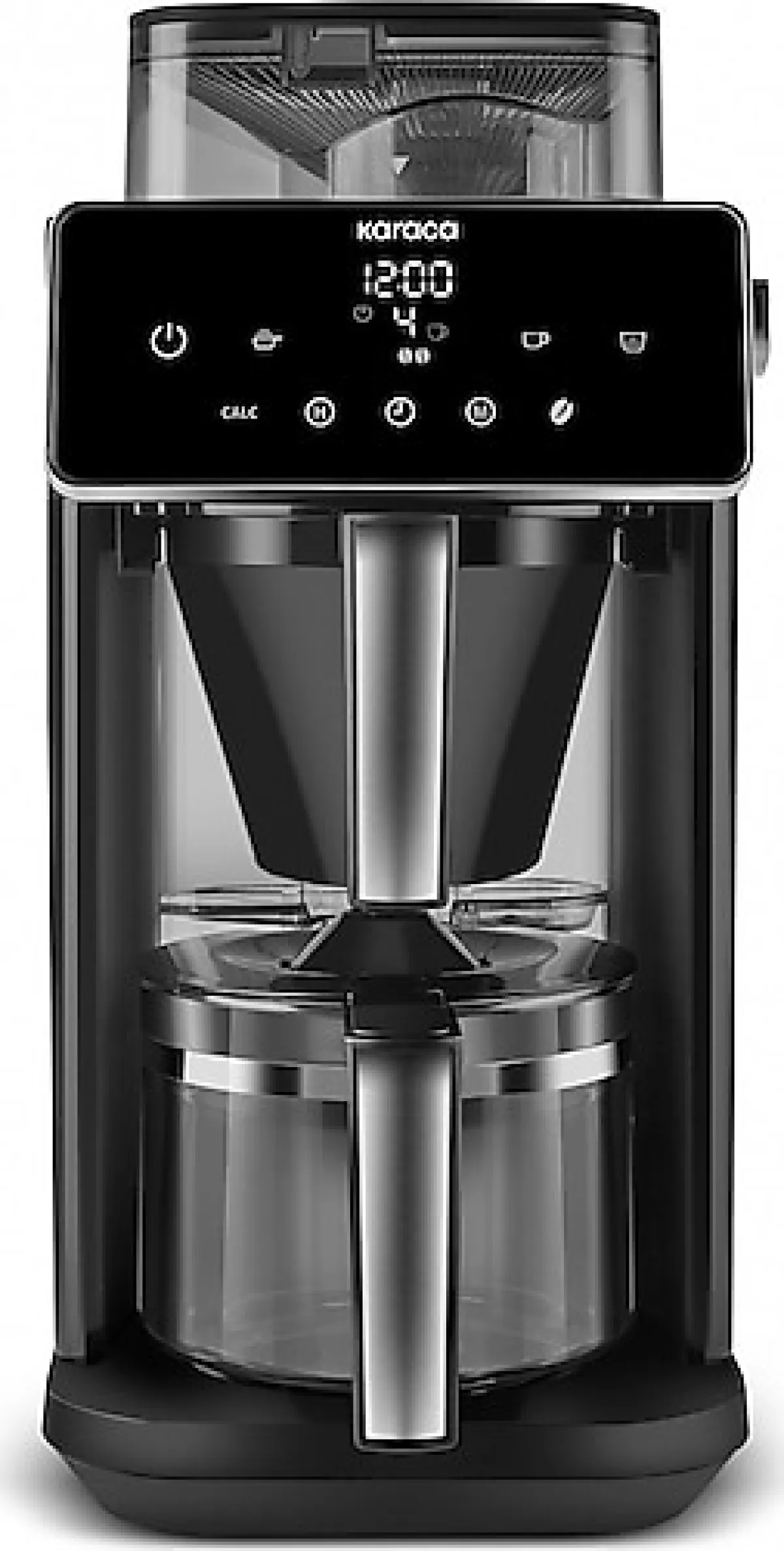 Karaca Coffee Artisan 01 Öğütücülü Filtre Kahve Makinesi