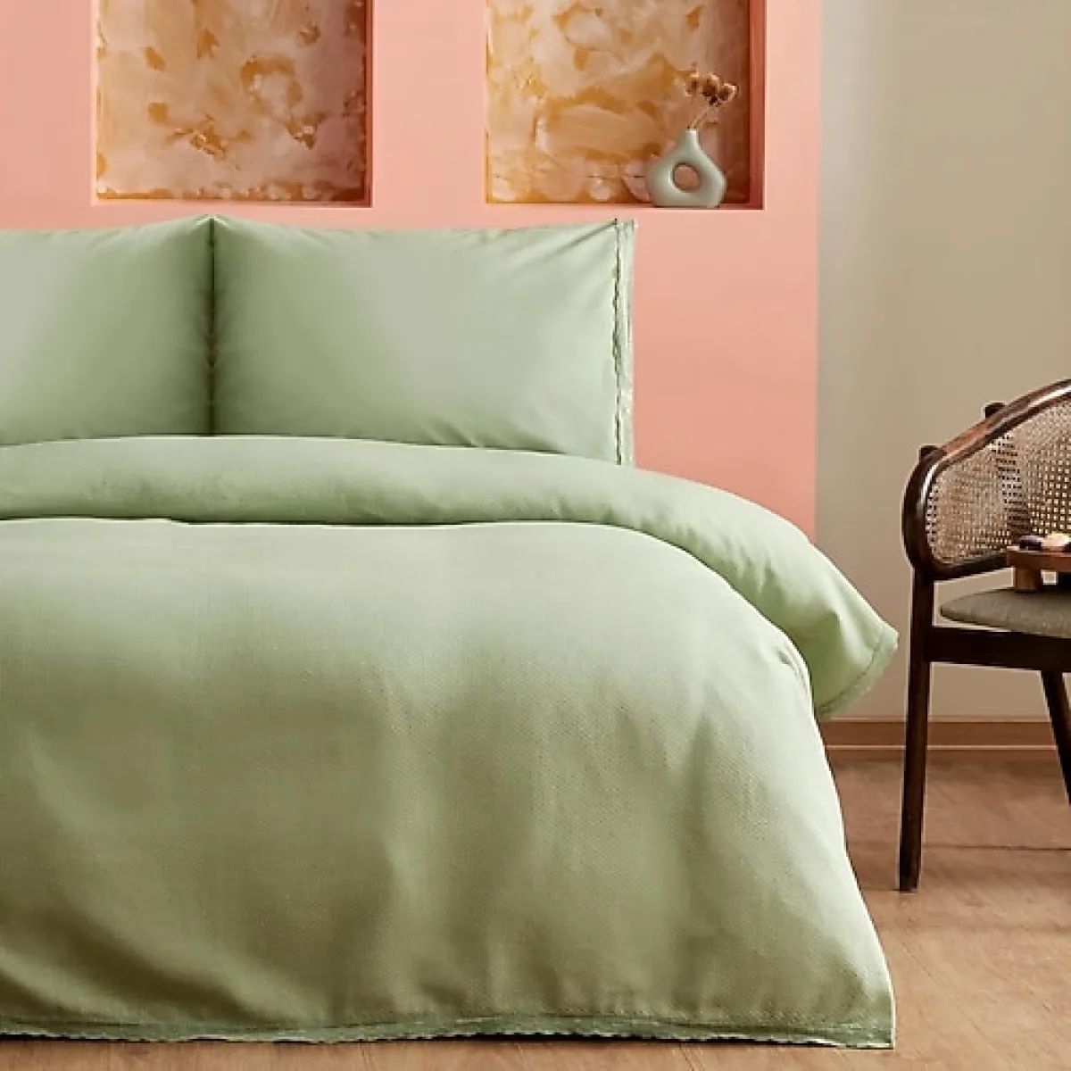 Karaca Home Alia Fistolu Çift Kişilik Pike Takımı