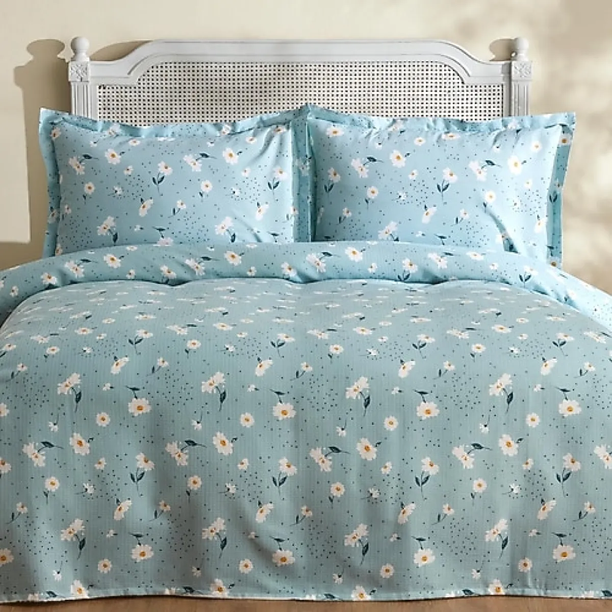 Karaca Home Daisy Pamuk Çift Kişilik Pike Takımı