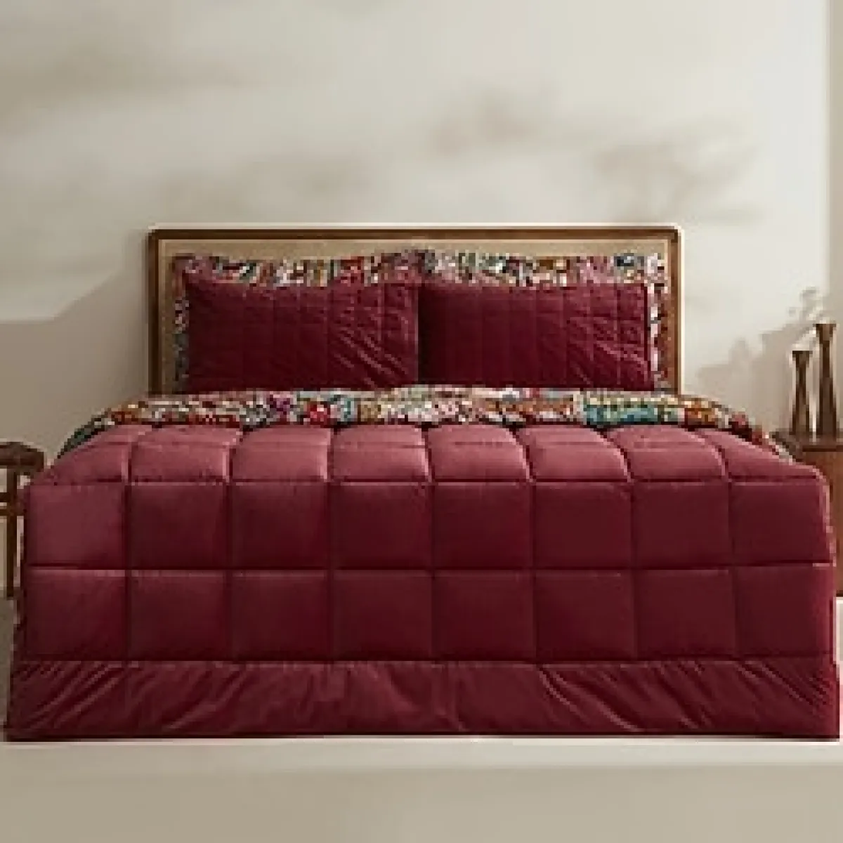 Karaca Home Darel Luxury Çift Kişilik Comfort/Uyku Seti Bordo