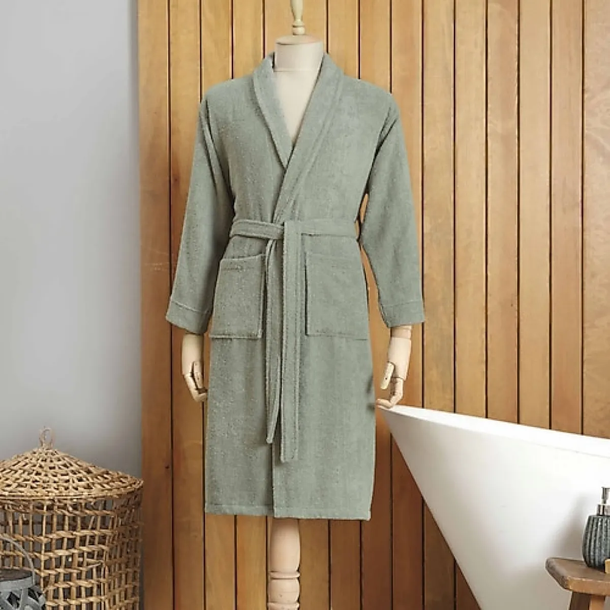 Karaca Home Dielle Recycle Erkek Bornoz