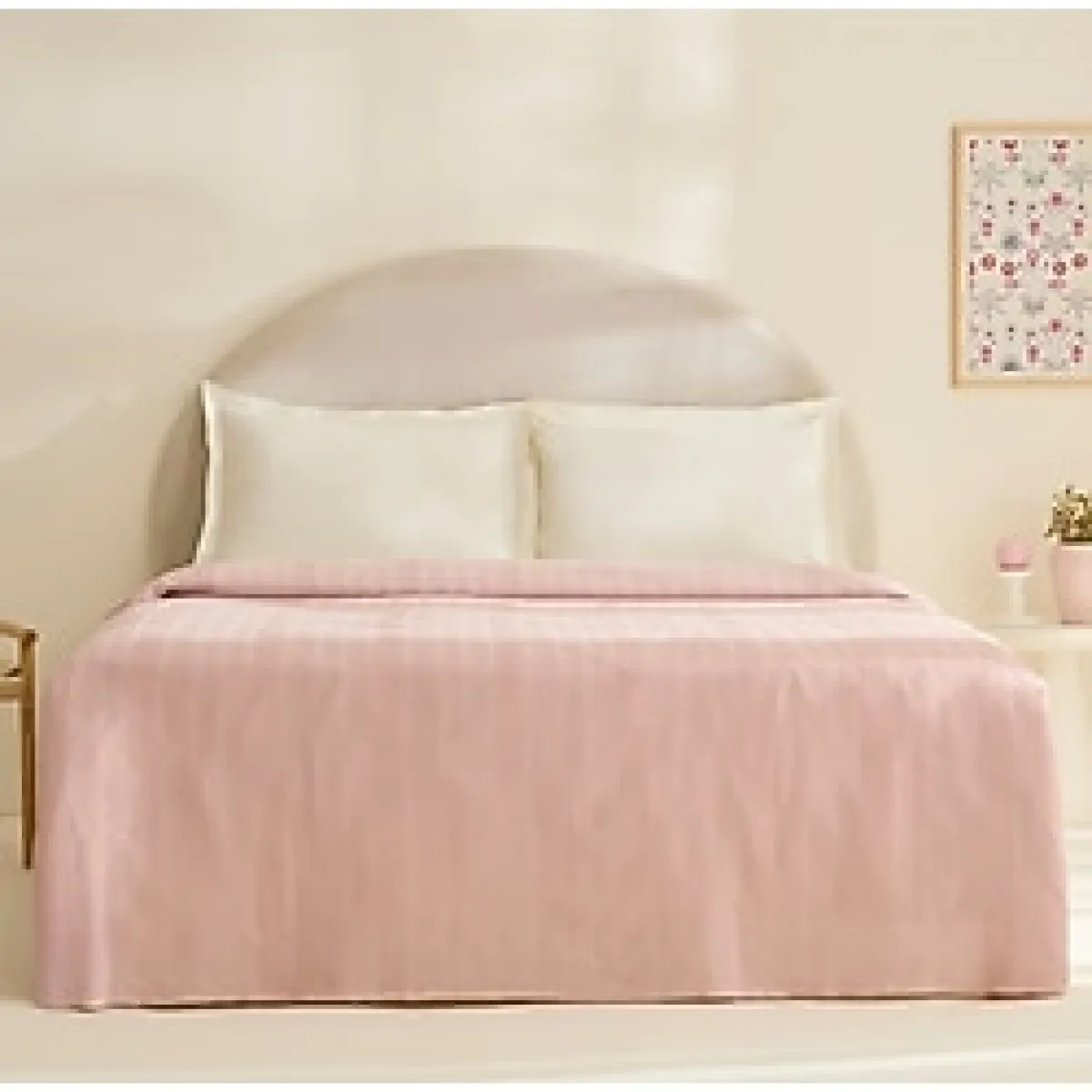 Karaca Home Layna Ecocell Tek Kişilik Tek Pike Pudra