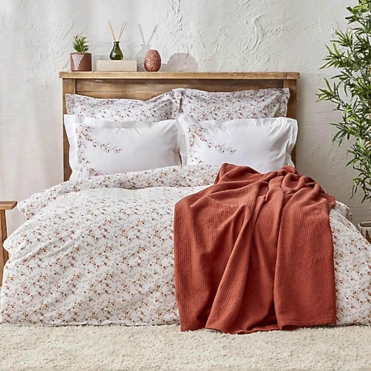 Karaca Home Mizu Pikeli Pamuk Çift Kişilik Nevresim Takımı