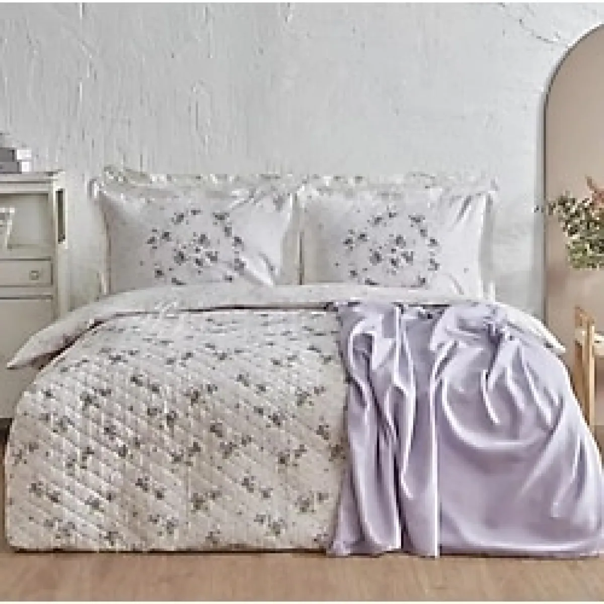 Karaca Home Nevra Summer Pikeli Çift Kişilik Takım