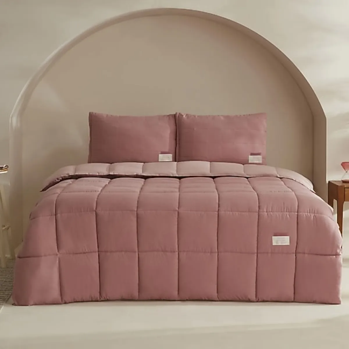 Karaca Home Relax Pudra Çift Kişilik Comfort Uyku Seti