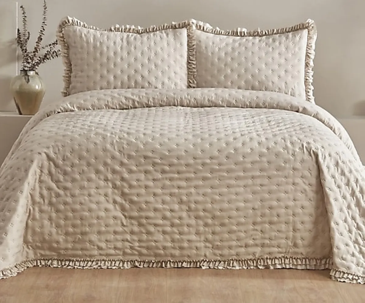 Karaca Home Viona Tek Kişilik Yatak Örtüsü Takımı