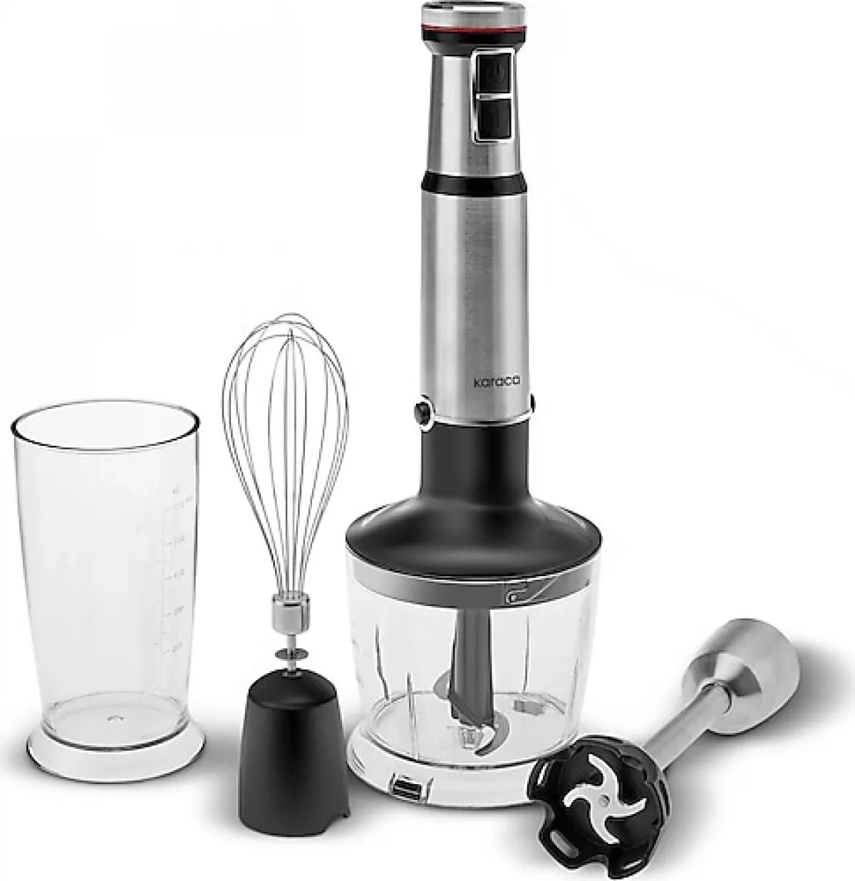 Karaca Inox Quick Mix 9637B 1300 W El Blender Seti