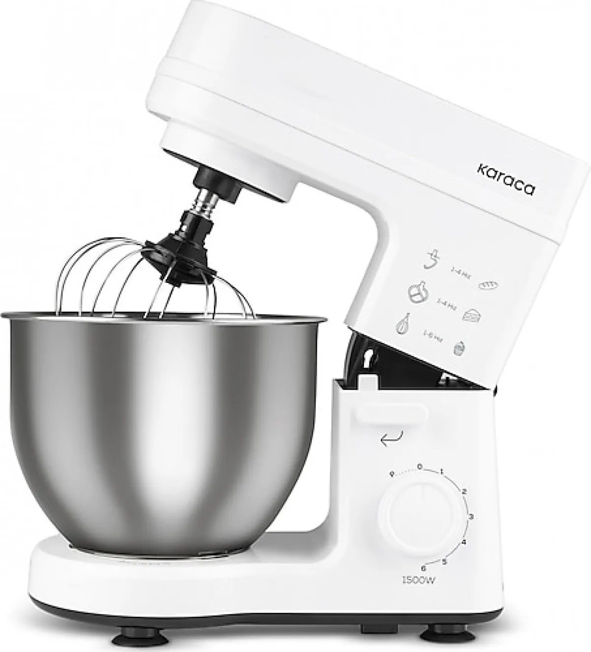 Karaca Maestrochef Stella Beyaz 1500 W 5 lt Hamur Yoğurma Makinesi