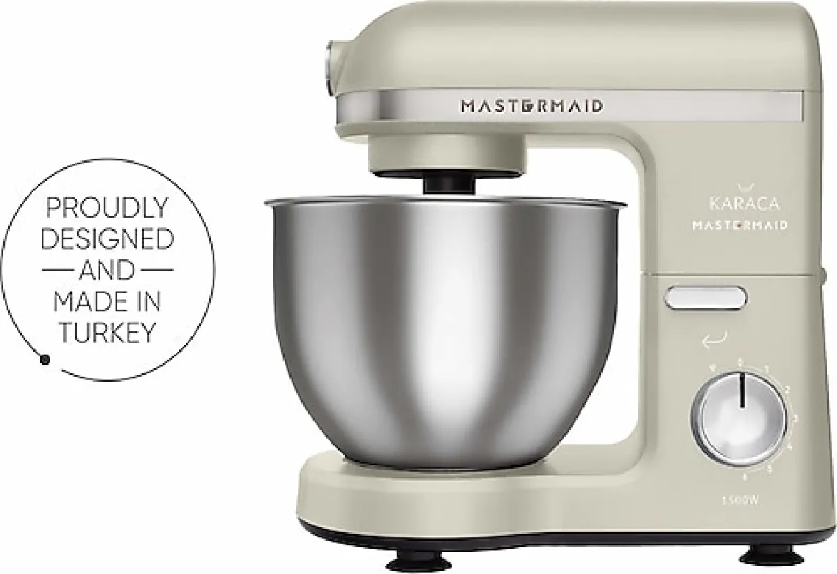 Karaca Mastermaid Chef 1500 W 5 lt Krem Stand Mikser
