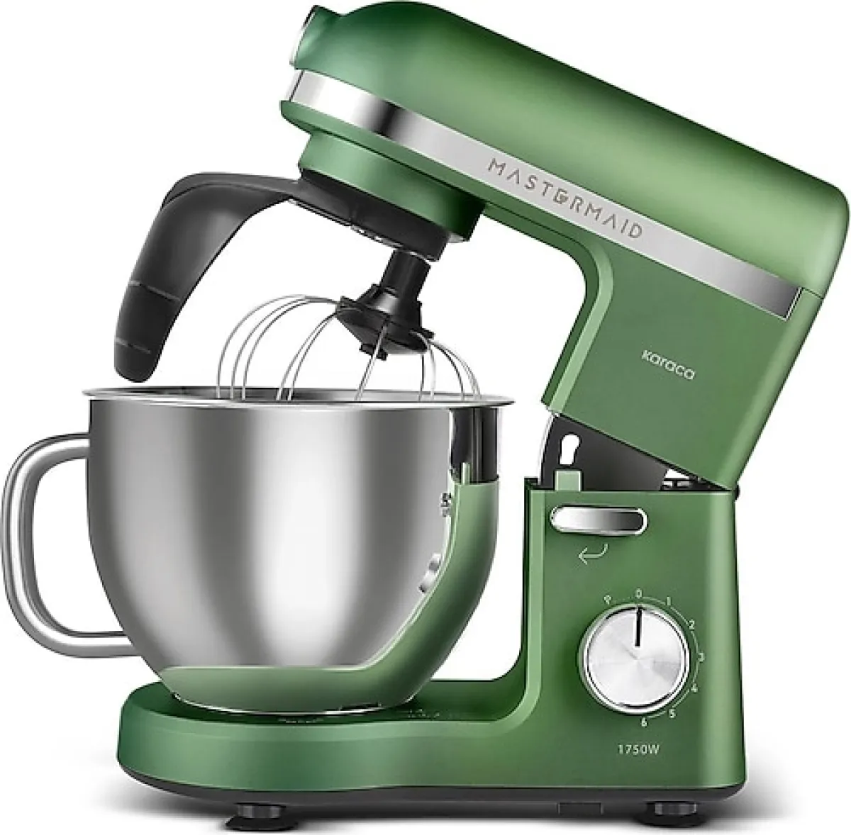 Karaca Mastermaid Chef Pro Çift Kollu 1750 W 5 lt Emerald Green Stand Mikser