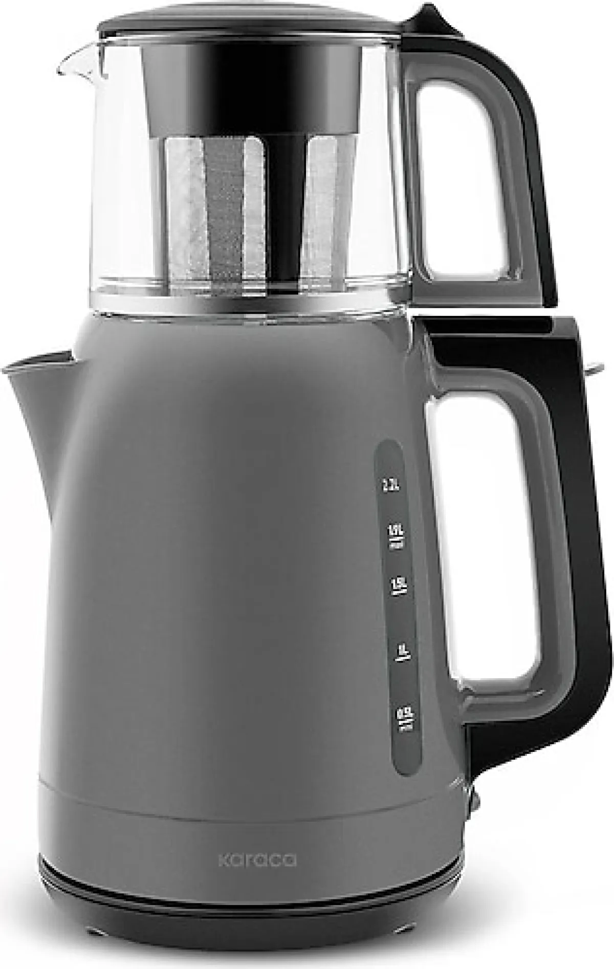 Karaca Mega Tea 1501 1500 W Cam Demlikli Çay Makinesi