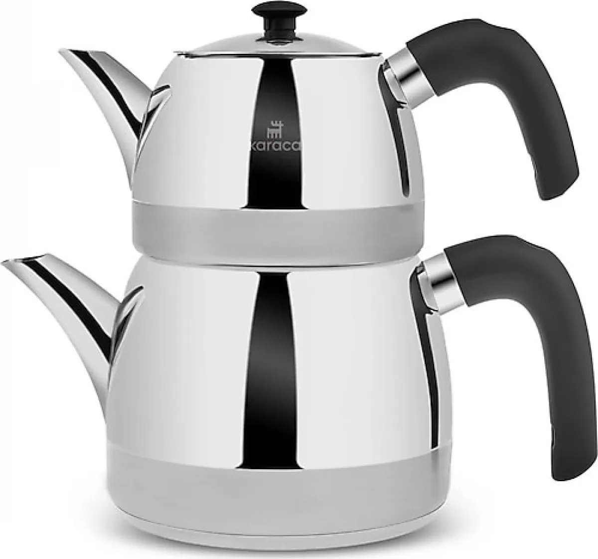 Karaca New Galya Satin Bakalit Saplı Çelik Çaydanlık