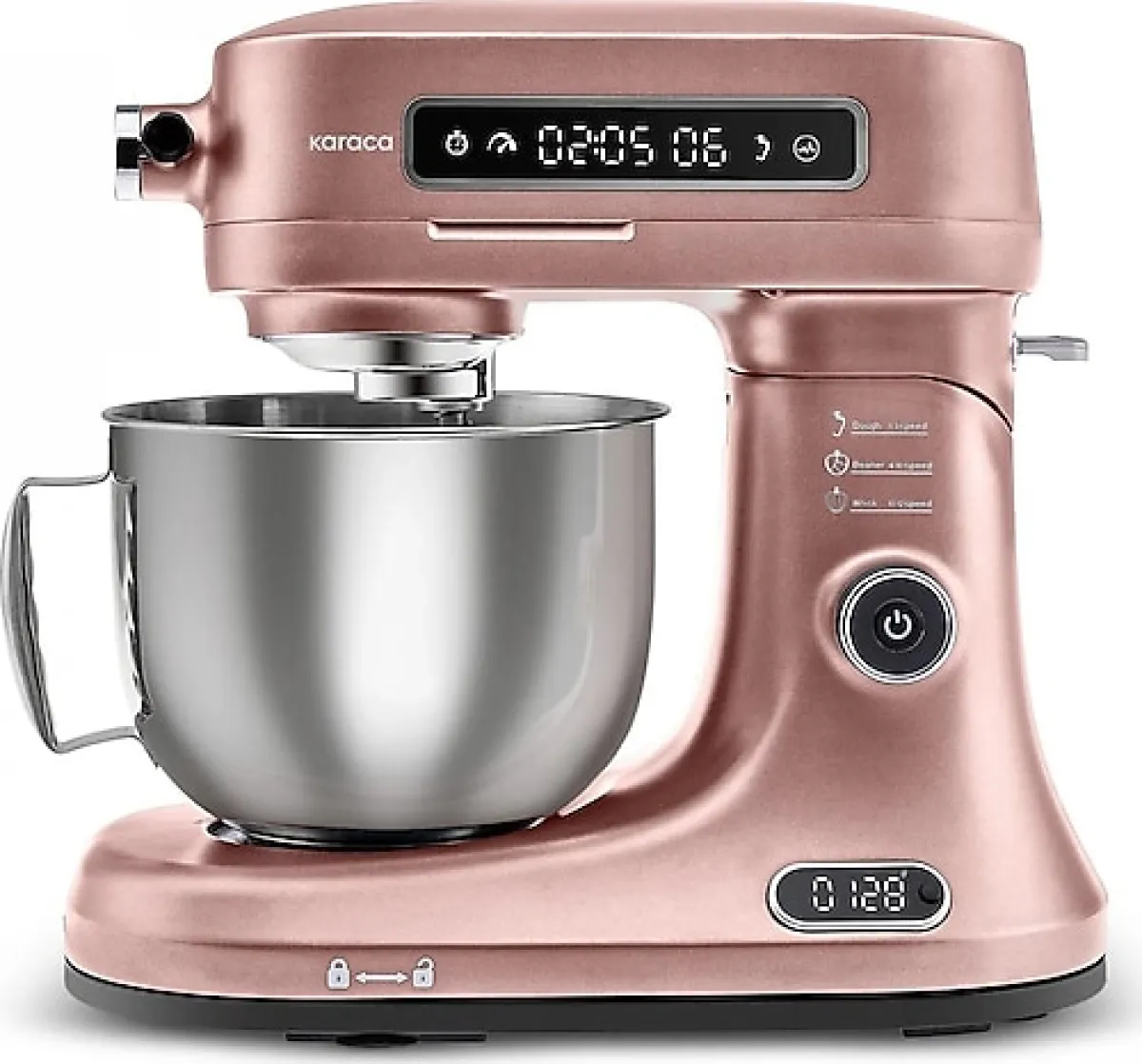 Karaca Pro Artisan 1600 W 5 lt Rose Gold Tartılı Mutfak Şefi