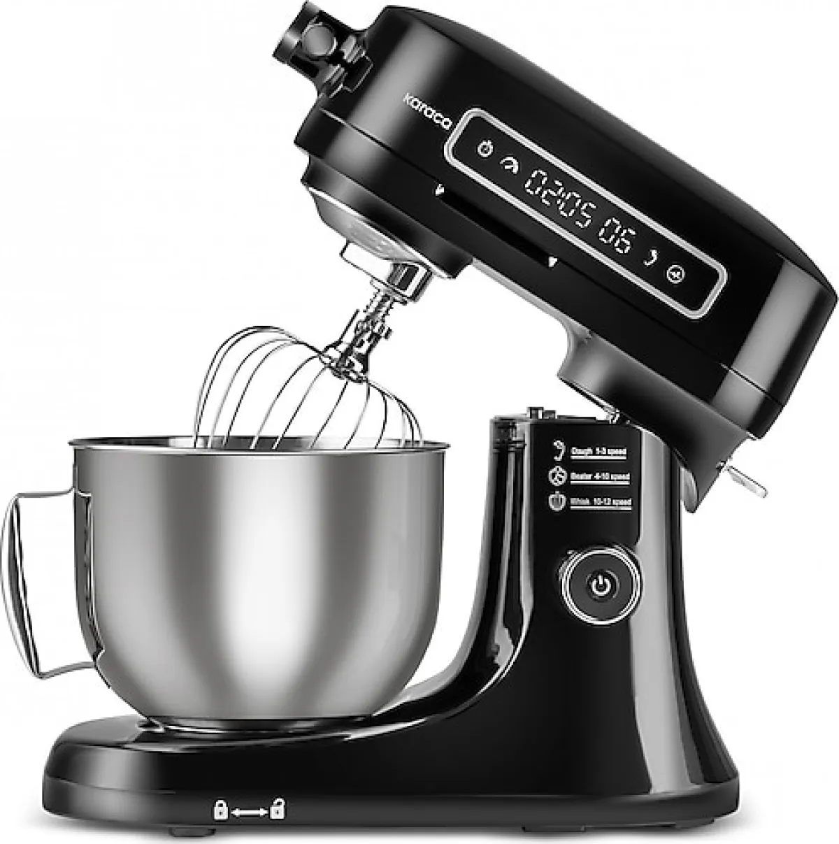 Karaca Pro Artisan Zaman Ayarlı Black 1600 W 5 lt Mutfak Şefi